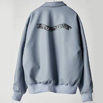 세븐룩북 남성용 CHAIN 오버핏 레자 투웨이 자켓 BBP004