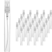 PP캡 스프레이 용기 10ml, 25개, 투명(용기) + 투명(캡)