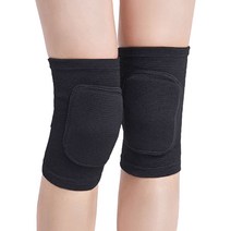 그리뉴얼 요가 헬스 무릎 보호대 블랙 2p, 1개