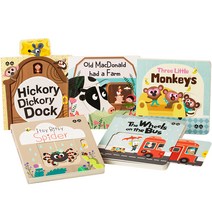 마더구스 유아영어동요 세이펜호환가능 보드북 A세트 전5권, 허니북