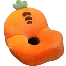 로이어 귀여운 임산부 산모방석, 오렌지(캐롯)