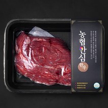 농협안심한우 양지 덩어리 1등급 국거리 수육 장조림용 (냉장), 300g, 1팩