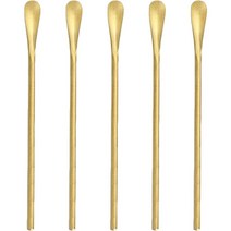 인블룸 슬림 롱 티스푼, 골드, 5개