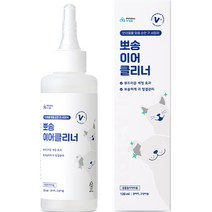 펫닥 브이랩 뽀송 이어클리너, 120ml, 1개