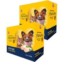 맘앤펫 리얼시리즈 꼬끼오가슴살 30g, 40개, 닭가슴살