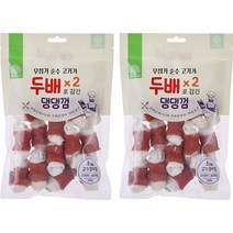 더내추럴 강아지 두배 고기많은 댕댕껌 6cm 13p, 비프, 2개