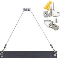 알씨상점 그림 전시용 와이어 액자걸이 B타입 1.0m, 혼합색상, 1개