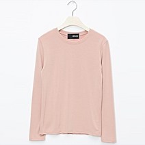 비엔엑스 라운드넥 데일리 심플 무지 티셔츠 BV1TS009L0