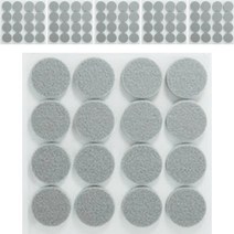 올데이랩 소음방지 FELT 가드스티커 원형 소, 96개, 그레이