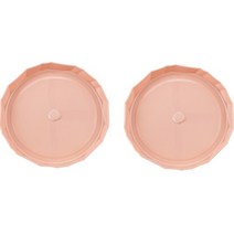 동그란주먹 북유럽스타일 화분받침 2p, 핑크