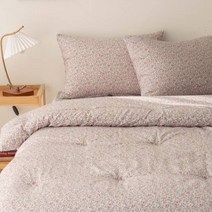 드림베딩 먼지없는 도톰한 꽃무늬 모달 차렵 이불세트