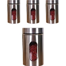 스테인리스 밀폐용기 950ml, 단품, 4개