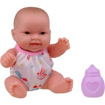 베렝구어 실제같은 미니 목욕놀이 아기인형 16822, 바디수트 웃는표정