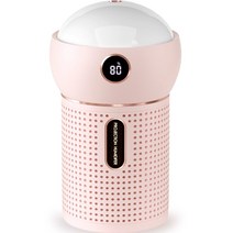 아이존아이앤디 미러볼 프로젝터 무선 가습기 핑크, PHL-2000B
