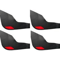 블랙라벨 차량용 도어커버 1열 2p + 2열 2p 인조가죽, BMW, 컨버터블, 블랙