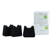 생활공작소 펫 세탁필터 3p, 블랙, 2개