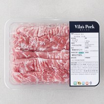빌라스포크 무항생제 인증 한돈 등심꽃살 구이용 (냉장), 800g, 1개