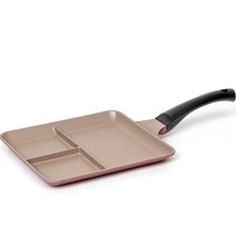 퀸센스 인덕션 모담 사각 멀티 나눔팬 21cm, 290 x 290 mm, 1개