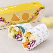 스윗밸런스 허니머스타드 케이준 샐러드 랩, 165g, 1개