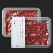전통참한우 웻에이징 등심 3등급 바로구이용 (냉장), 250g, 2개
