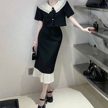 비비에모 북크 아코디언 포인트 럭셔리 투피스 셋업 03438