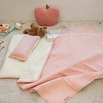 바자르 MOC 렌징모달 낮잠이불 세트, 핑크