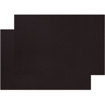 구우스 소파 가구 리폼 보수 가죽 스티커 A6 2p, 2 다크브라운