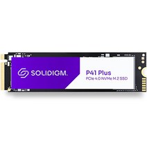솔리다임 P41 PLUS M.2 NVMe Gen4 QLC SSD, 1TB