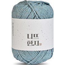 니뜨 한지 뜨개실 50g, 09 스카이, 1개