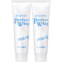 센카 퍼펙트 휩 화이트 클레이, 50g, 2개