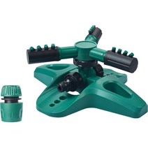 회전식 스프링쿨러 원예 가드닝 급수 물 연결 4포인트, 1세트, 혼합색상