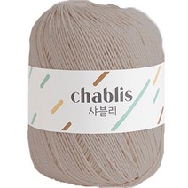 yarna 샤블리 면사, 104 로지그레이, 1개