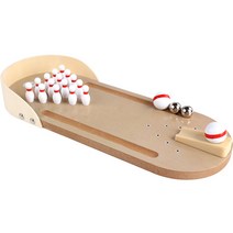 가정용 테이블 볼링 보드게임 대형, 혼합색상