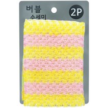 위치쿡 버블 수세미, 2개입, 3개