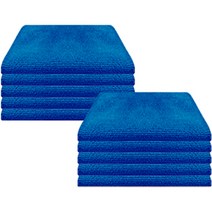 칼트 멀티플 극세사 행주 특대형 블루, 10개