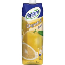 폰타나 자몽 주스, 1L, 6개