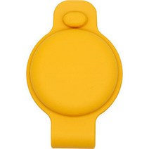 에어태그 반려동물 폴더 케이스, 옐로우, 1개