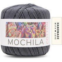 니뜨 모칠라 뜨개실 50g + 코튼라벨 세트, 38 진그레이