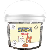 꼭멍꼭냥 반려동물 영양간식 눈물건강, 오리, 200g, 1개