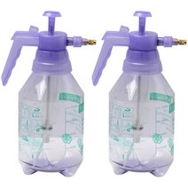 행복한세상 압축분무기 투명, 퍼플, 2개