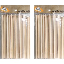 대나무 소세지 핫바 꼬지 17cm, 2개, 100개입