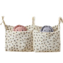 가벼운 신생아 침대 다용도 수납가방, 미니플라워, 1개