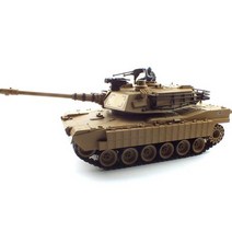 1 / 18 US 에브람스 M1A2 탱크 RC카 CBT114301, 혼합색상