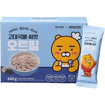헤이오트 카카오프렌즈 고대곡물 씨앗 오트밀 20p, 640g, 1개