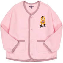 밀크마일로로 아동용 쥬뗌므 베어 폴라 플리스 가디건