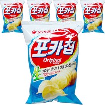 오리온 포카칩 오리지널, 66g, 5개