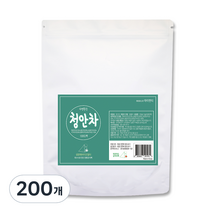 아이앤티 자연한잔 청안차 대용량 삼각티백, 1.2g, 200개, 2개