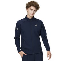 아식스 남성용 M KNIT TRAINER JACKET 122139203-401