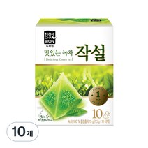 녹차원 맛있는 녹차 작설, 1.5g, 10개입, 10개