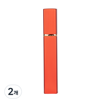 플라카 휴대용 스프레이 향수 공병 12ml, 레드, 2개